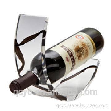 alibaba clear acrylic display shelf wine display holder